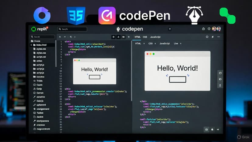 Replit vs CodePen for Beginners