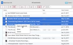 All-in-one bookmark manager logo