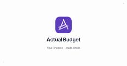 Your Finances — made simple | Actual Budget logo