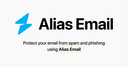Alias Email logo