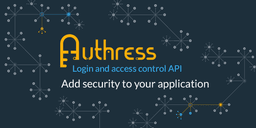 Authress - login and access control API logo