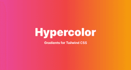 Gradients for Tailwind CSS | Hypercolor logo