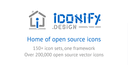Iconify - home of open source icons logo
