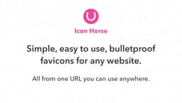 Icon Horse logo