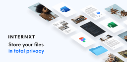 Internxt — Say Hi to Privacy logo