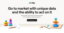 Clay | Go to market with unique data—and the ability to act on it logo