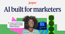 Put AI agents to work for marketing | Jasper logo