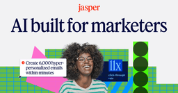 Put AI agents to work for marketing | Jasper logo