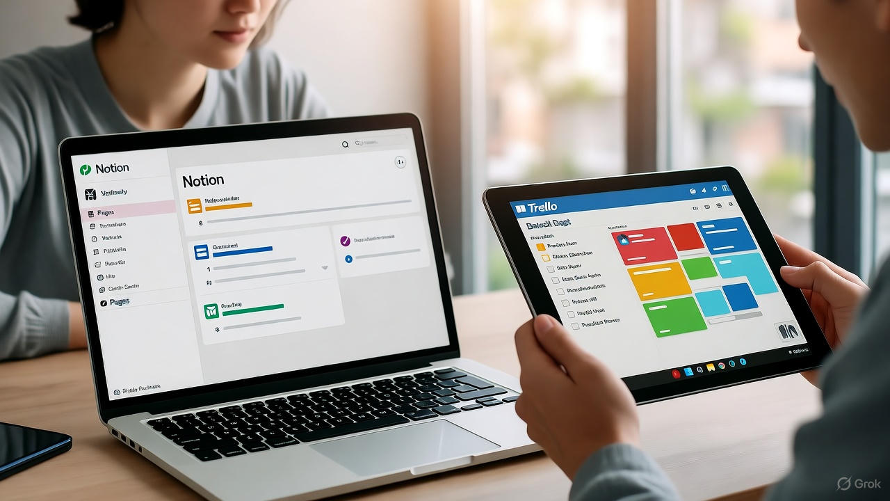 Notion vs Trello for Project Management